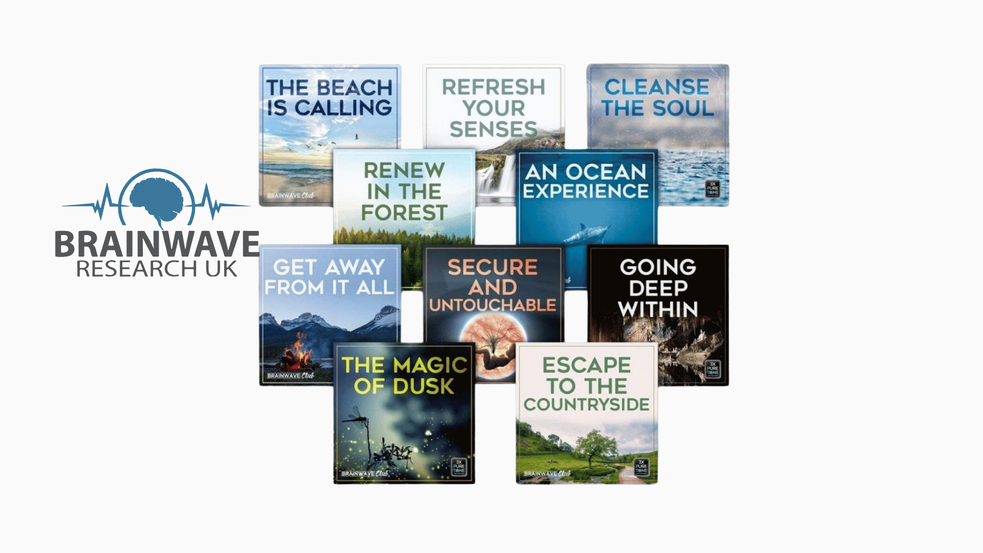Brainwave Club - Binaural beats, Brainwave Entrainment (Sleep & Relax)